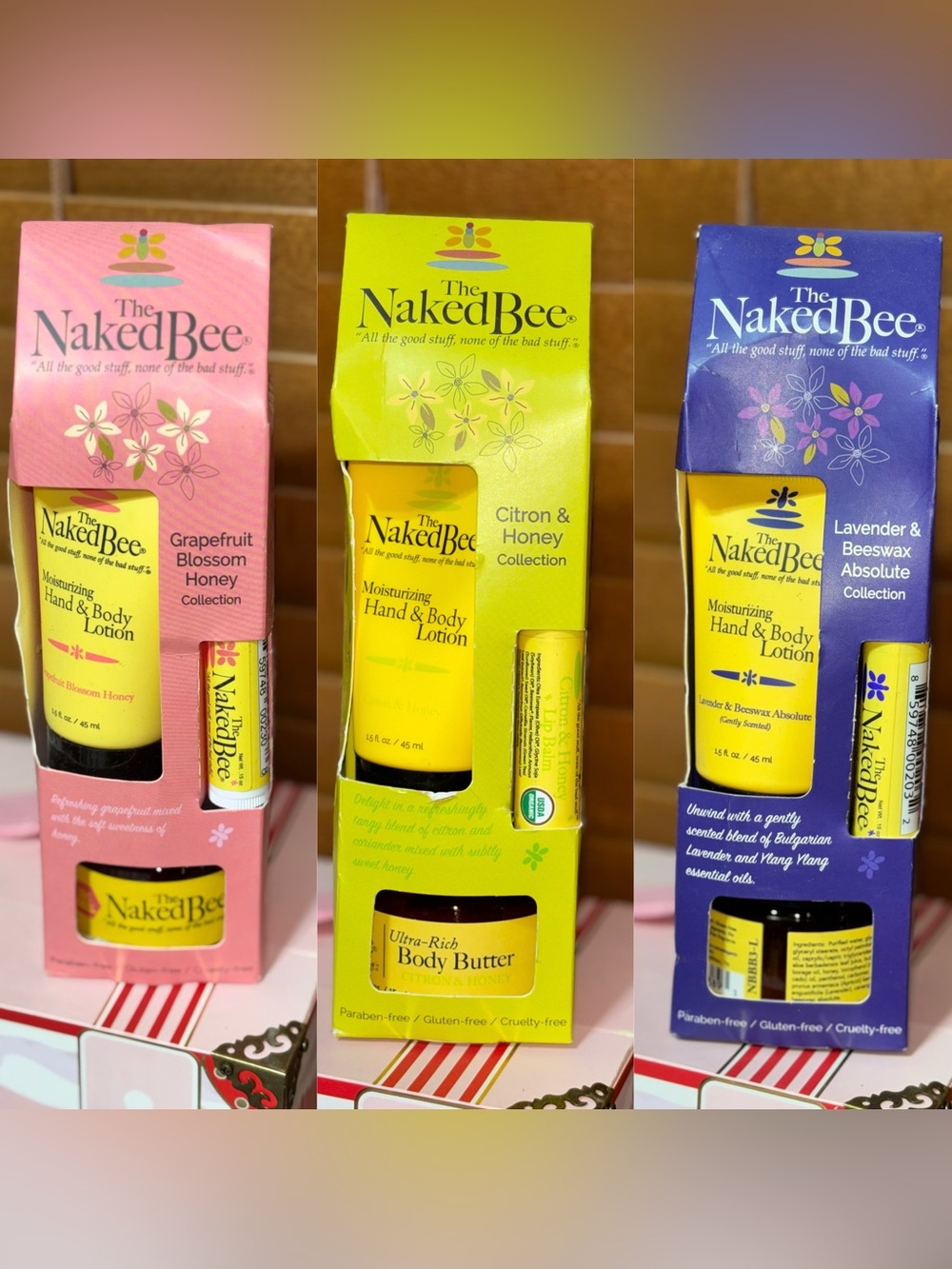 The Naked Bee Set